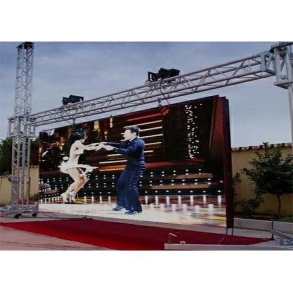 Quality High Grey Scale Commercial Advertising LED Display P4.81 Front And Back Service for sale