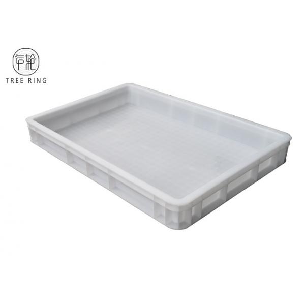 Quality Pizza Confectionery Heavy Duty Plastic Storage Trays 600 X 400 X 120 Mm Food Grade for sale