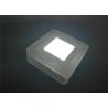 China Indoor Ceiling Led Panel Light 6w , Square Surface Double Color Small Led Panel Light factory