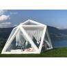 China Outdoor Portable Clear Pvc Inflatable Camping Tent With Airtight Frame For Family Tours Or Camps factory