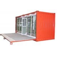 Quality Expansion 20hc Steel Prefabricated Homes With Curtain for sale