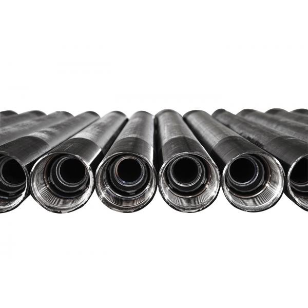 Quality Remet Threads 6m Length DTH Hammer Double Wall Drill Pipe , 4 Inch Drill Pipe for sale