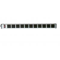 China Multiple 11 USB Port Power Strip With Surge Protection For Home / Commercial Use factory