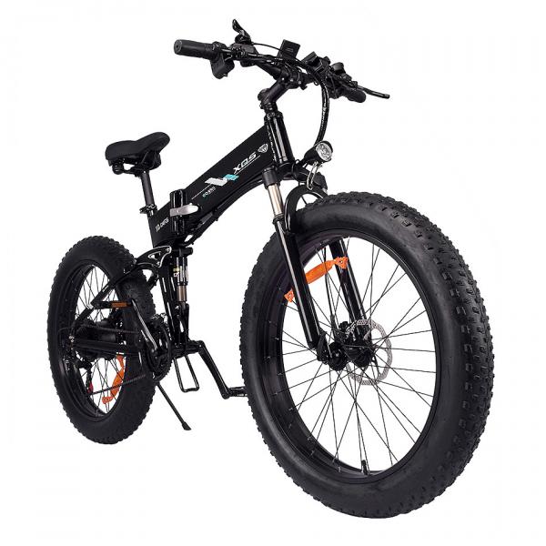 Quality 30-50Km/H 10.5AH Folding Electric Mountain Bike Pedal Assist For Ladies for sale