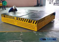 China 10t Double Motor Drive 4 Wheel Electric Trandport Cart On Cement Floor For Roll Handling factory