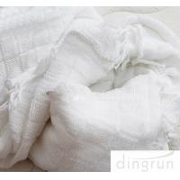 China Lightweight Various Sizes Luxury Hajj Ihram Clothing With Fringe , Easy Wash for sale