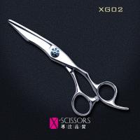 China X-Scissors 440B Steel 6.0 offset handle Hair Cutting Scissors XG02 factory