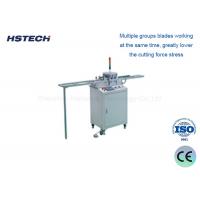 China High Speed Steel Blade Multiple Groups LED Strip Light PCB Depaneling Machine factory