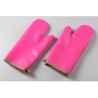 china silicone oven mitts/ oven glove OEM offer  sizes:31*18   material:whole silicone