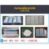 China China manufacturer Semi-automatic Disposable medical N95 face mask packing machine factory