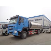 China Howo 266hp 10 Tons Tanker Truck Trailer Modified Bitumen Distributor Truck factory