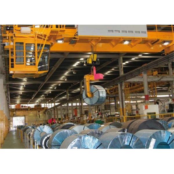 Quality 15t 380V 50HZ C Hook Double Girder Overhead Cranes For Coil for sale