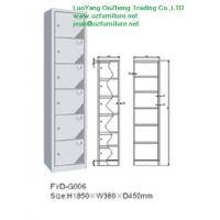 china Six door steel locker FYD-G006,storage locker FYD-G006,H1850XW380XD450mm,white color