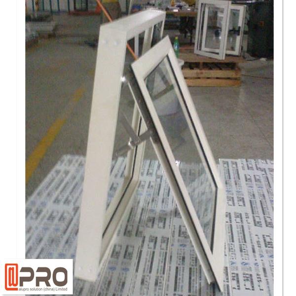 Quality Exquisite Double Glazed Awning Windows , Vertical Open Awning Casement Window for sale