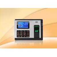 Quality Embedded fingerprint time attendance machine Clocking Systems with Check in / for sale
