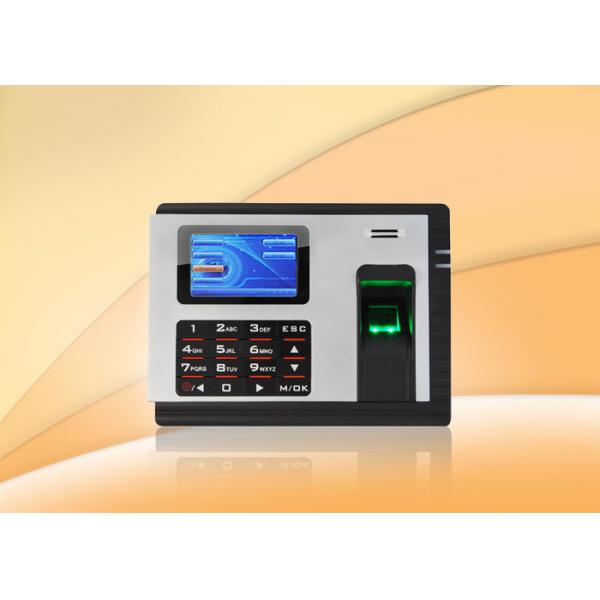 Quality Embedded fingerprint time attendance machine Clocking Systems with Check in / out for sale