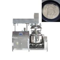 China Shampoo Cosmetic Cream Lift Emulsifier Emulsion Mixer Batch Homogenizer 60 R.P.M factory