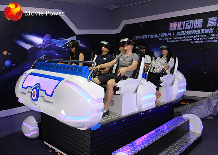 China 9.5KW Movie Power 360 Degree VR Cinema Simulator 9d VR Cinema For Theme Park factory