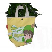 Quality Fashion OEM portable cotton Lunch bag customize canvas women Shopping shoulder for sale