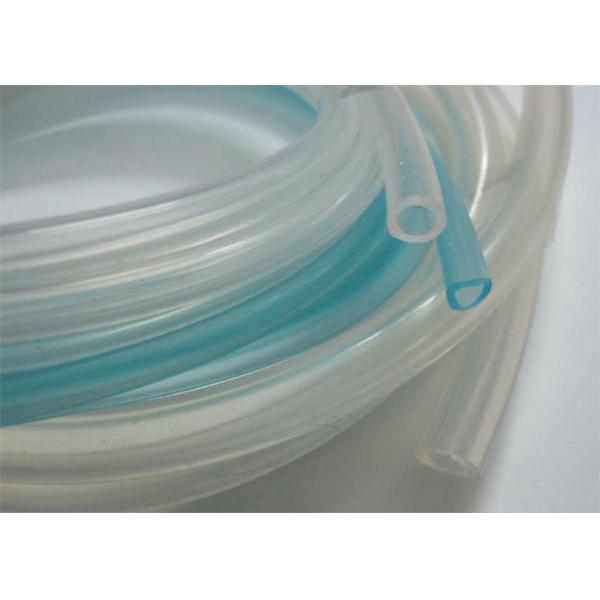 Quality Food Grade 100% Virgin Silicone Tube Extrusion 3 - 4mm  thickness High Tensile Strength for sale