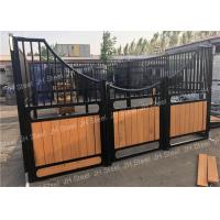 Quality Internal Portable Bamboo Board Horse Stable Panels Horse Box With Sliding Gate for sale