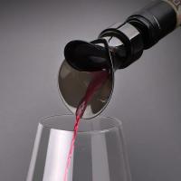 China Shatterproof Reusable Wine Pourer Stopper 2 In 1 Easy To Use FDA factory