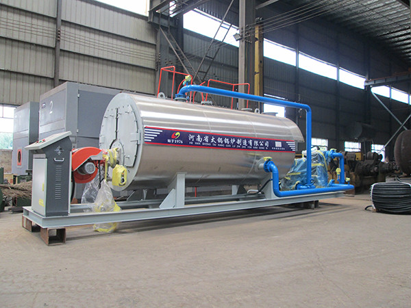 Quality Capacity 0.35-14MW Oil Fired Hot Water Boiler industrial Heating for sale