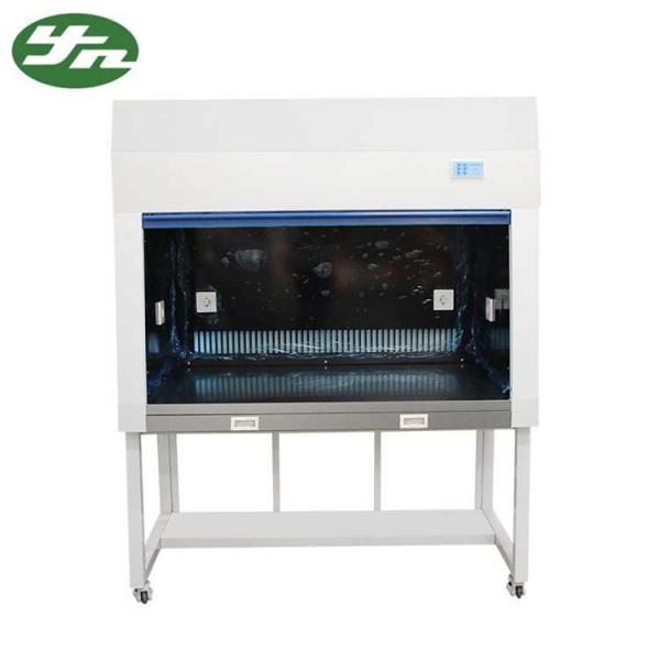 Quality H13 / H14 LED Display Laminar Clean Bench Vertical Hood Air Flow For PCR for sale