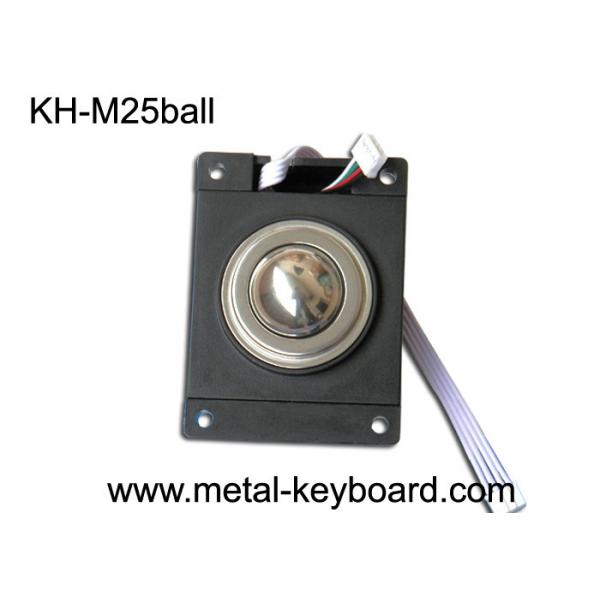 Quality IP65 Industrial Trackball Optical Modules with 25MM Stainless steel Trackball for sale