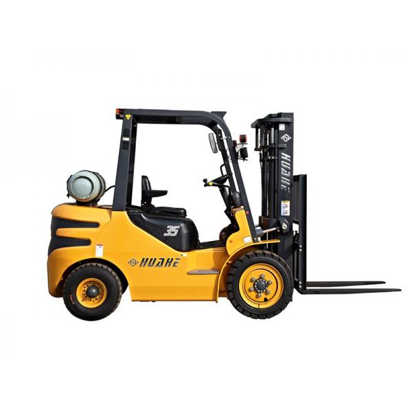 Quality Customized Gasoline LPG Forklift With Japanese NISSAN K25 Engine 3.5 Ton for sale