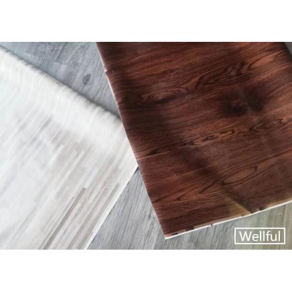 Quality High Clarity Wooden Self Adhesive PVC Film Decorative 1300mm 0.07mm for sale