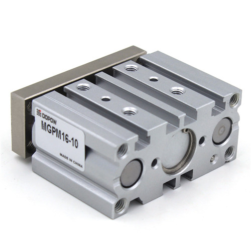 Quality MGPM16-10 Guide Rod Pneumatic Cylinder , MGP SMC Compact Guided Cylinder for sale