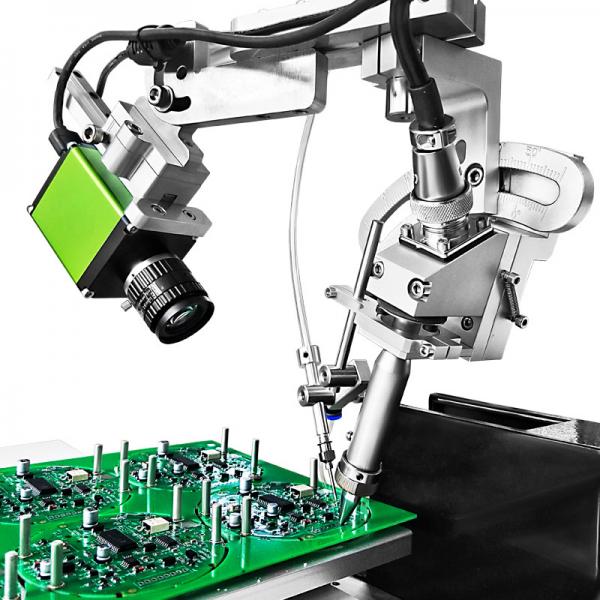 Quality Double Table Automatic Soldering Robot Electric With Display Screen for sale
