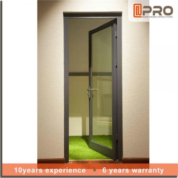 Quality Multi Color Aluminium Hinged Doors With Powder Coated Surface Treatment aluminum for sale