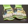 China Round Shape Bespoke Marathon Medal / Custom Soft Enamel Running Medals factory