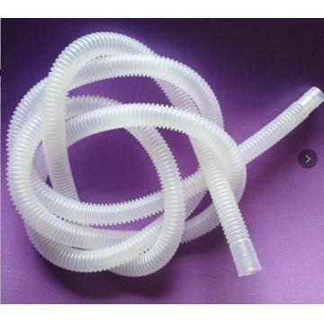 Quality Nontoxic Transparent Corrugated Flexible Tubing EVA / PE Medical Hose Type for sale