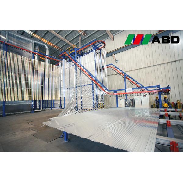 Quality Thermosetting Vertical Powder Coating Line Surface Treatment Line for sale