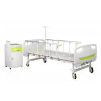 China Two Functions  Detachable ABS Head &Foot board Medical Bed Manual Hospital Bed Hospital Patient Bed factory