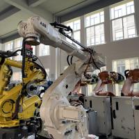 Quality IP67 Used ABB Robots Wooden Edge Milling Grinding Robot IRB6640-130/3.2 for sale