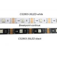 China CS2803 Black Digital LED Strip Lights Customized Length For Libraries / Hospitals factory