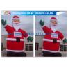 China 8m Giant Inflatable Blow Up Santa Claus Decoration Christmas Customized factory