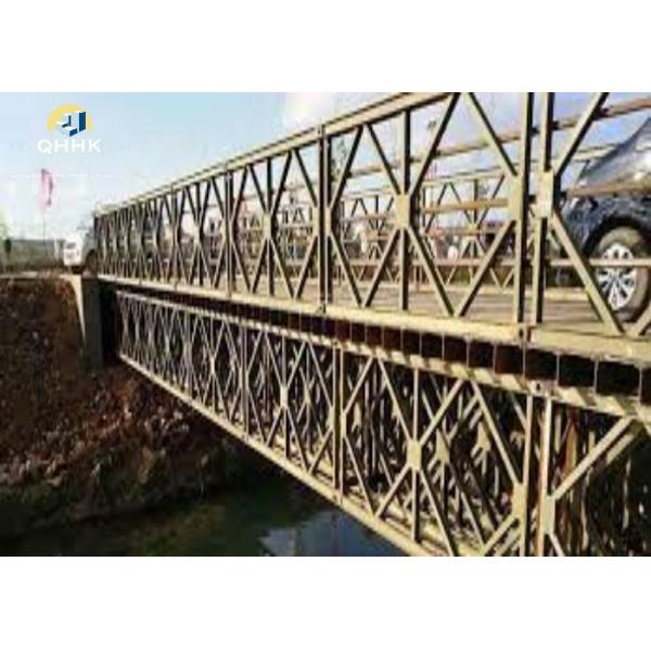 Quality Heavy Duty Metal Bridge Construction , Modular Bailey Bridge Building for sale