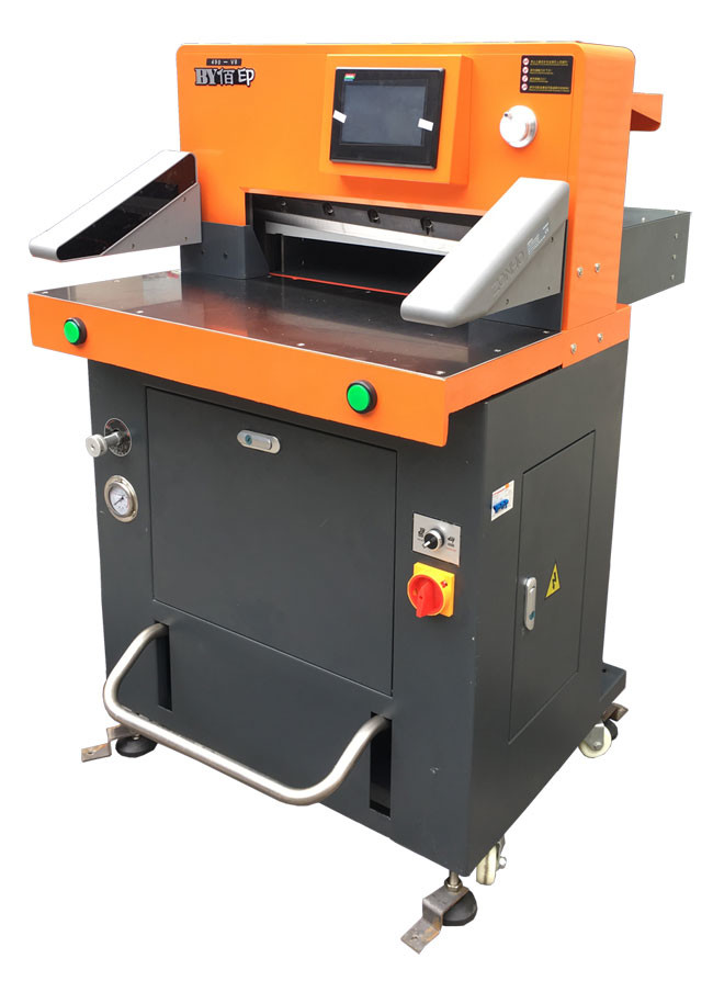 China Program Control Semi Automatic Paper Cutting Machine 490mm Semi Automatic Paper Cutter factory