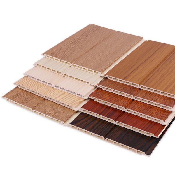 Quality Antimicrobial Wood Plastic Composite WPC Fluted Wall Panel UV Resistance for sale