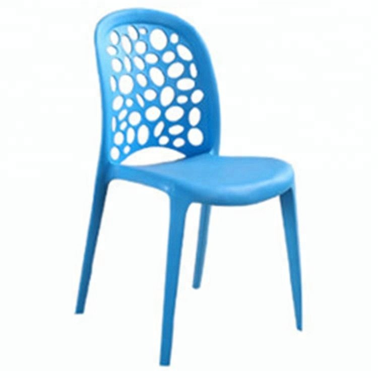 China PP Plastic Dining Chairs , Anti Slip Stackable Outdoor Plastic Chairs factory