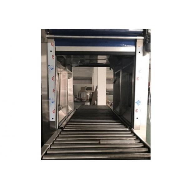 Quality 380V 50Hz Goods Cleanroom Air Shower With Roller Conveyor Dusting Tunnel for sale