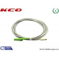 Quality Rodent-resistant E2000 to SC simplex armored fiber optic patch cables armoured for sale