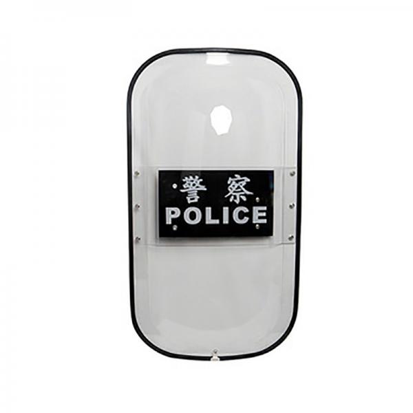 Quality PC Anti Riot Shield Transparent Polycarbonate Shield Security Protection Equipment for sale