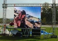 China High Resolution Outdoor Rental Led Screen 10000 Pixels , Strong Rugged hd led display factory