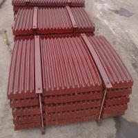 China High Manganese Steel Crusher Spare Parts Jaw Plate For Longer Lifespan factory